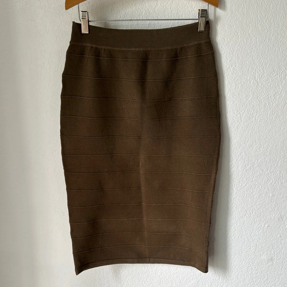 Ribbed Bodycon‎ Skirt